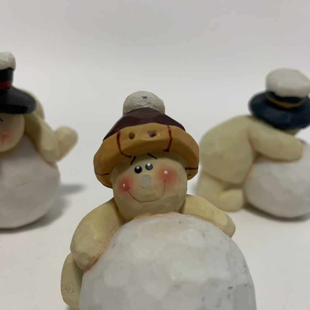 Frolicking Snowmen Ornaments 4 - Picture 9 of 9